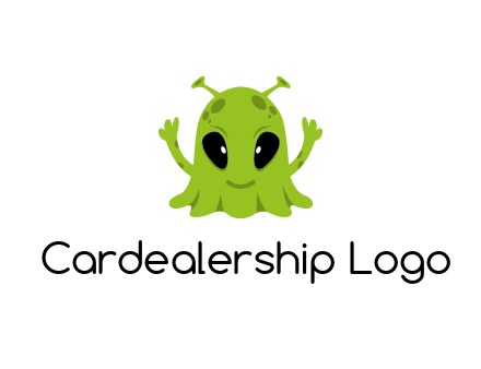 alien character logo