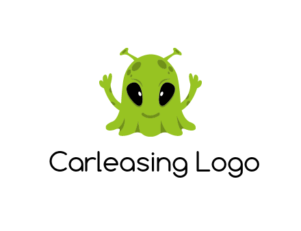 alien character logo