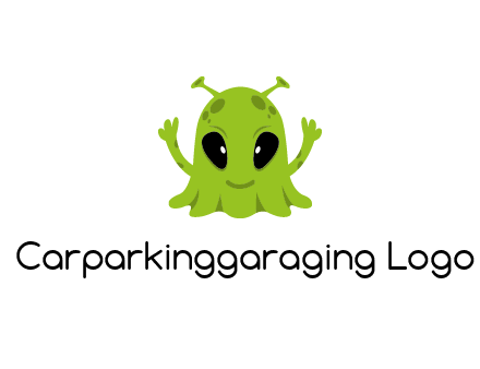 alien character logo