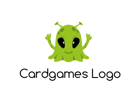 alien character logo