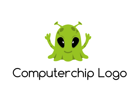alien character logo