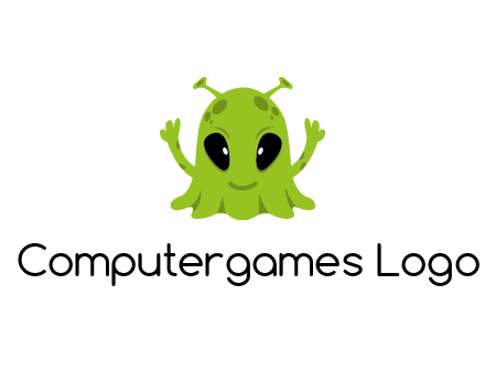 alien character logo