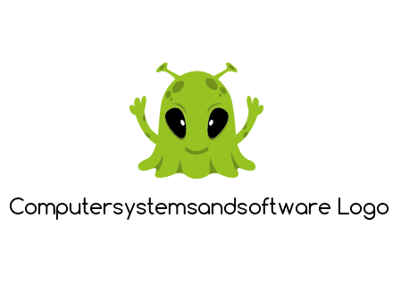 alien character logo