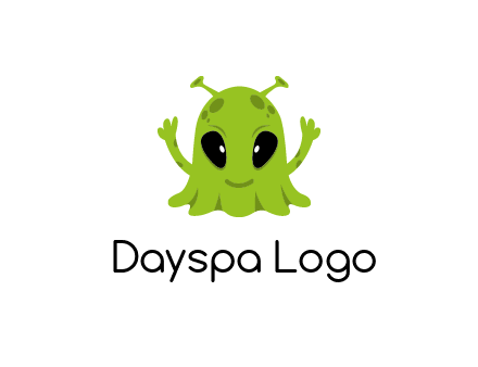 alien character logo