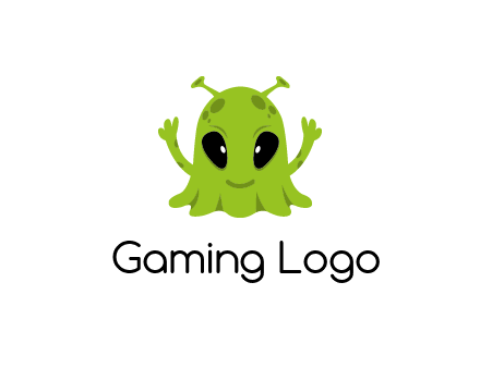 alien character logo