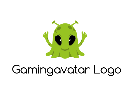 alien character logo