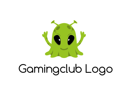 alien character logo