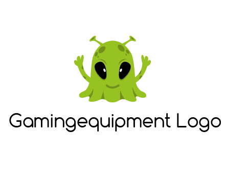 alien character logo