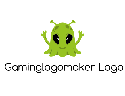 alien character logo