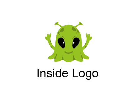 alien character logo