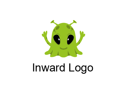 alien character logo