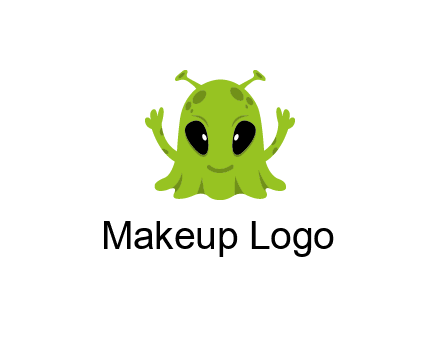 alien character logo
