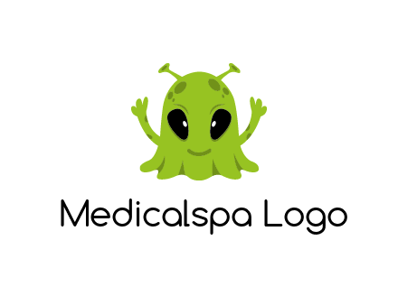 alien character logo