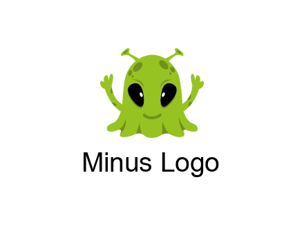 alien character logo