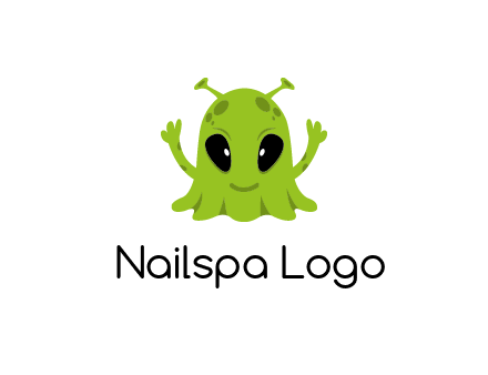 alien character logo