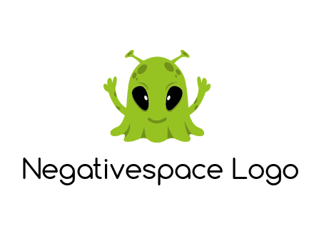 alien character logo