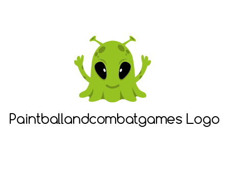 alien character logo