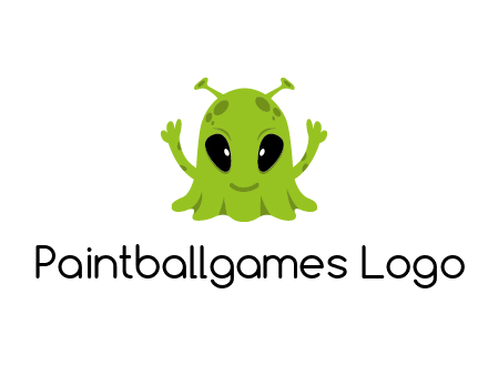 alien character logo