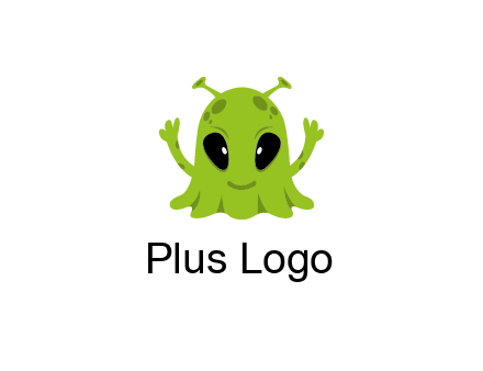 alien character logo