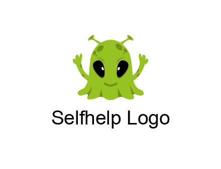 alien character logo