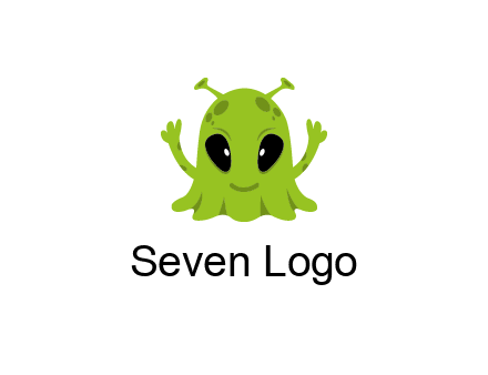 alien character logo