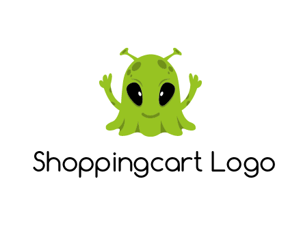 alien character logo