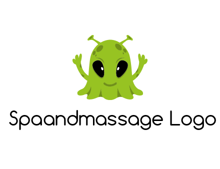 alien character logo