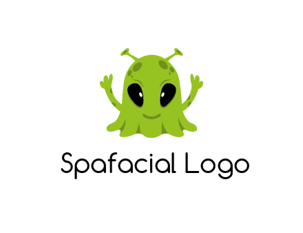 alien character logo