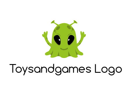 alien character logo