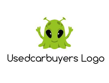 alien character logo