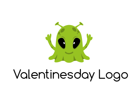 alien character logo
