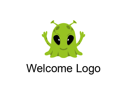 alien character logo