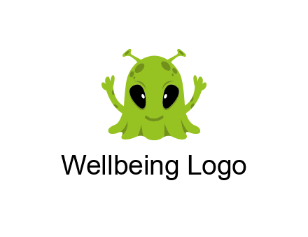 alien character logo