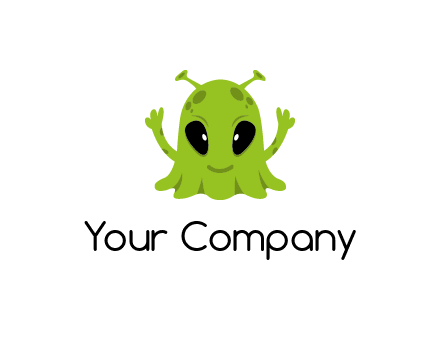 alien character logo
