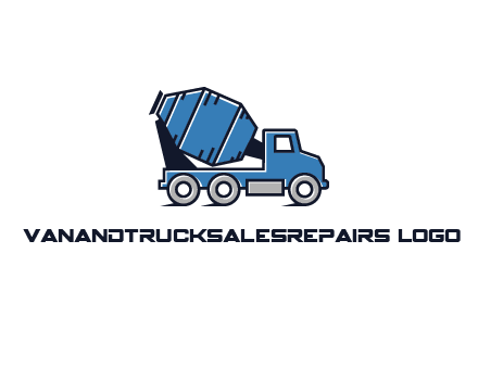 cement mixer logo