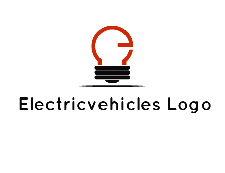 electric light bulb logo