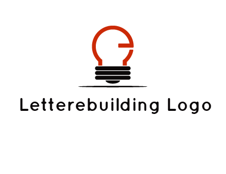electric light bulb logo