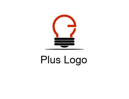 electric light bulb logo