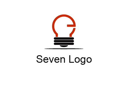 electric light bulb logo