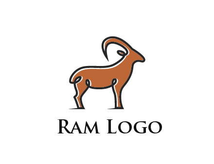 goat or ram logo