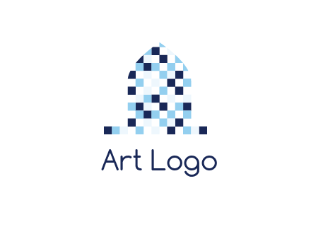pixel dome logo