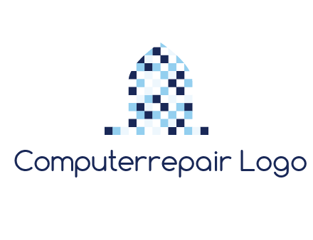 pixel dome logo