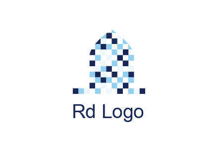 pixel dome logo
