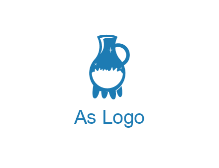 jug half-filled with a beverage icon