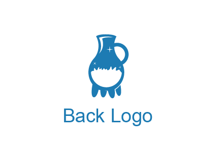 jug half-filled with a beverage icon