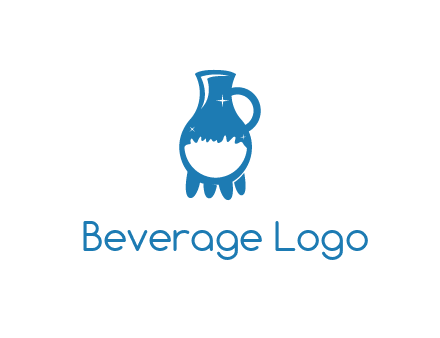 jug half-filled with a beverage icon