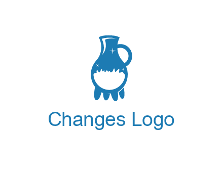 jug half-filled with a beverage icon