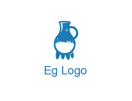 jug half-filled with a beverage icon