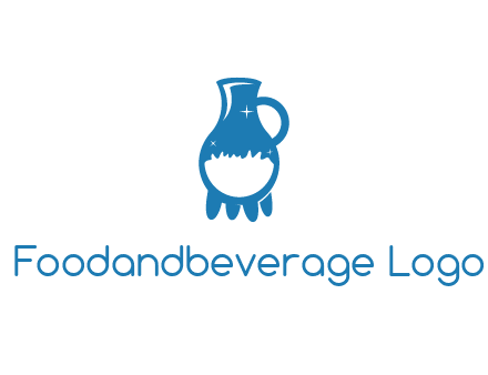 jug half-filled with a beverage icon