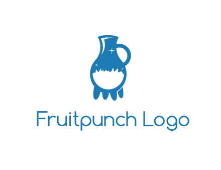 jug half-filled with a beverage icon